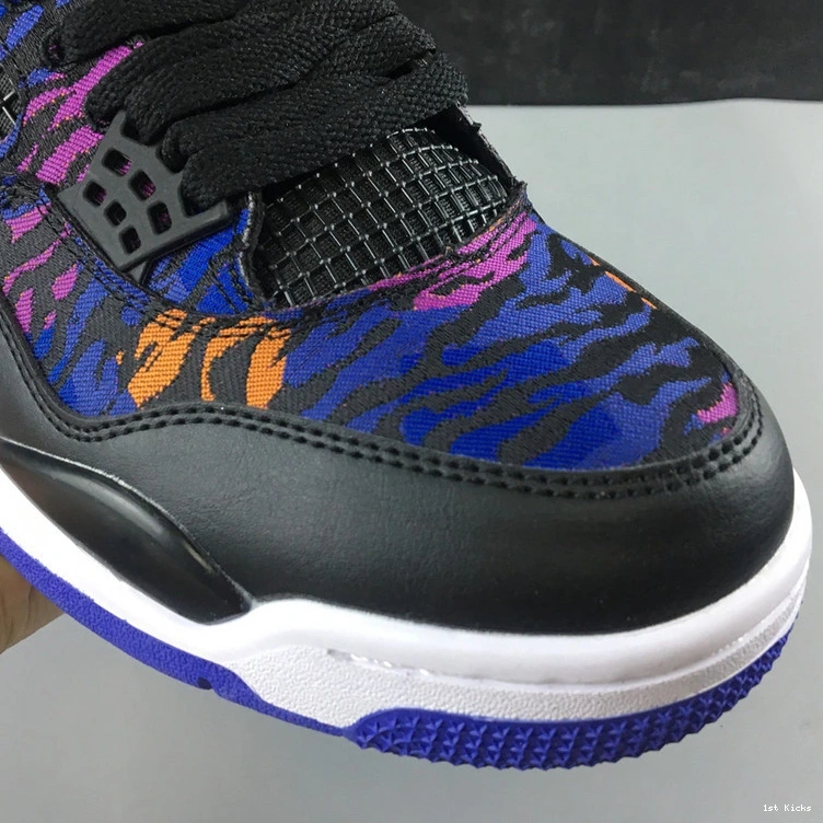 BQ9043-005 4 Rush - Black (GS) Violet Retro Jordan 1102